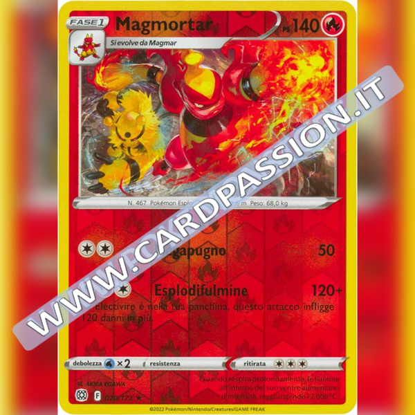020/172 Magmortar Reverse | Astri Lucenti - Card Passion