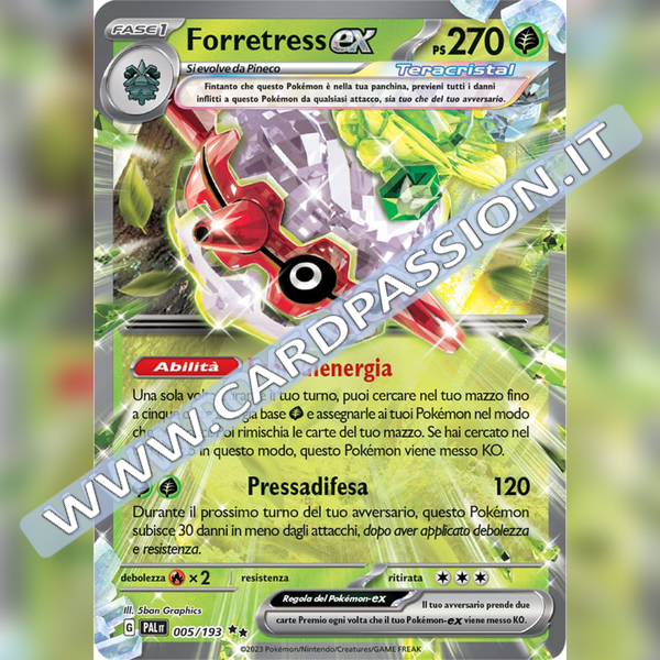 005/193 Forretress ex | Evoluzioni a Paldea