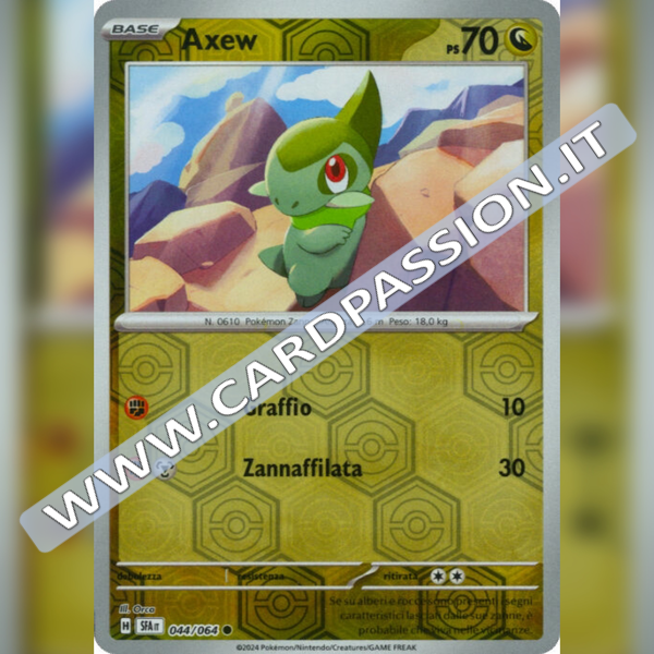 044/064 Axew Reverse | Segreto Fiabesco