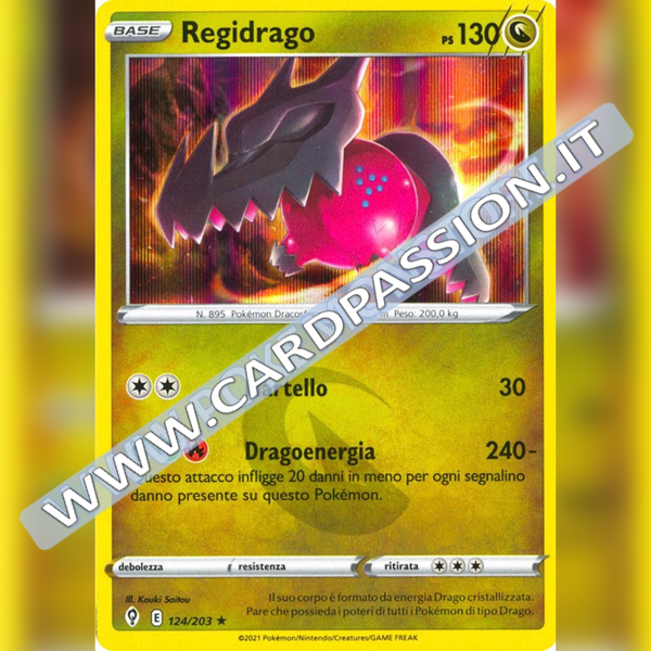 124/203 Regidrago Holo | Evoluzioni Eteree - Card Passion