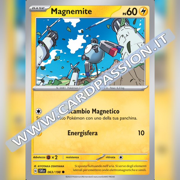 063/198 Magnemite | Scarlatto e Violetto