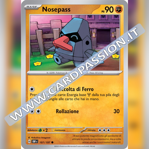 107/197 Nosepass | Ossidiana Infuocata