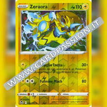 056/195 Zeraora Reverse | Tempesta Argentata