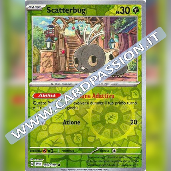 008/198 Scatterbug Reverse | Scarlatto e Violetto