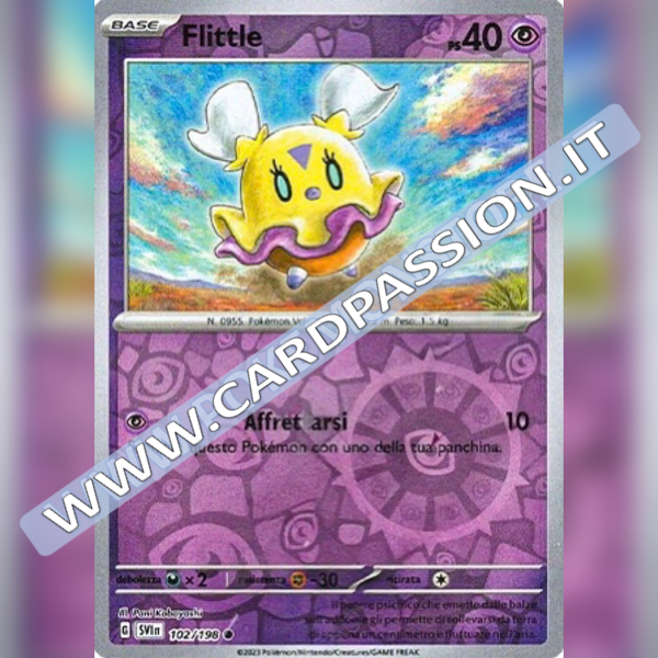 102/198 Flittle Reverse | Scarlatto e Violetto