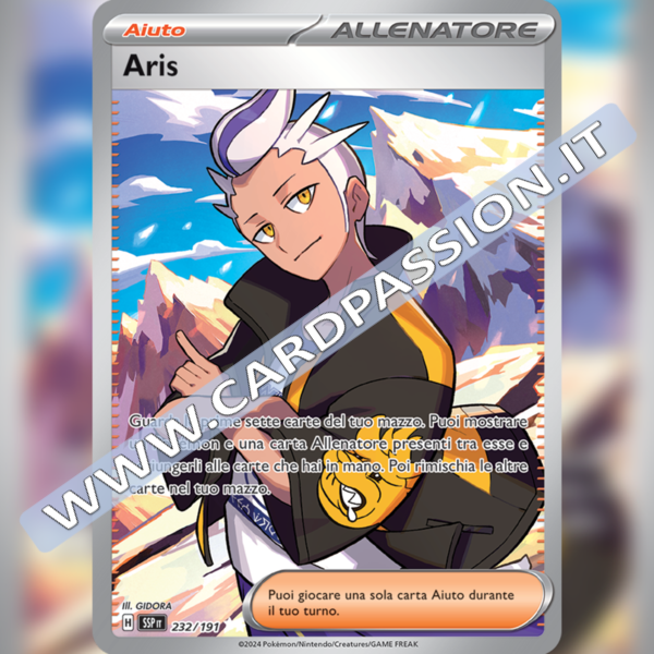 232/191 Aris (Full Art) | Scintille Folgoranti