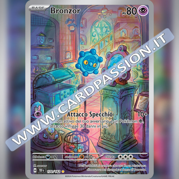 170/162 Bronzor Illustrazione Rara | Cronoforze
