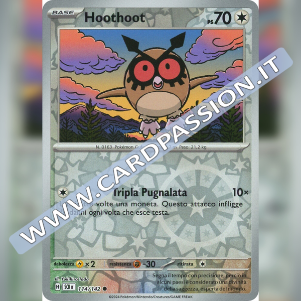 114/142 Hoothoot Reverse | Corona Astrale