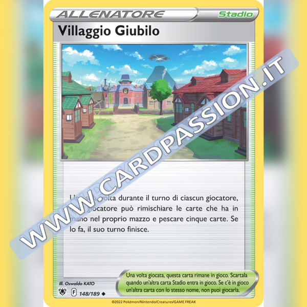 148/189 Villaggio Giubilo Non Comune | Lucentezza Siderale - Card Passion