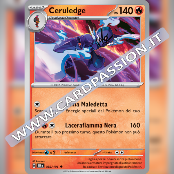 035/191 Ceruledge | Scintille Folgoranti