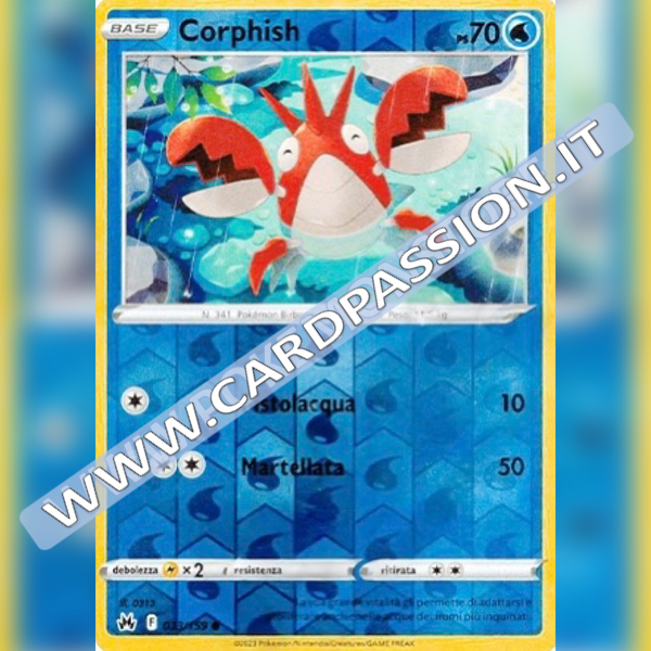 033/159 Corphish Reverse | Zenit Regale