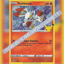 16/25 Scorbunny Holo | McDonald's 25esimo Anniversario - Card Passion