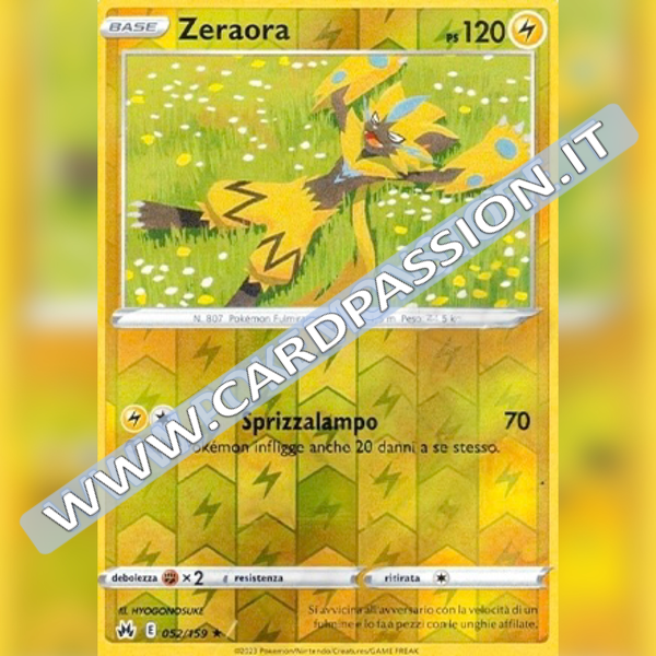 052/159 Zeraora Reverse | Zenit Regale