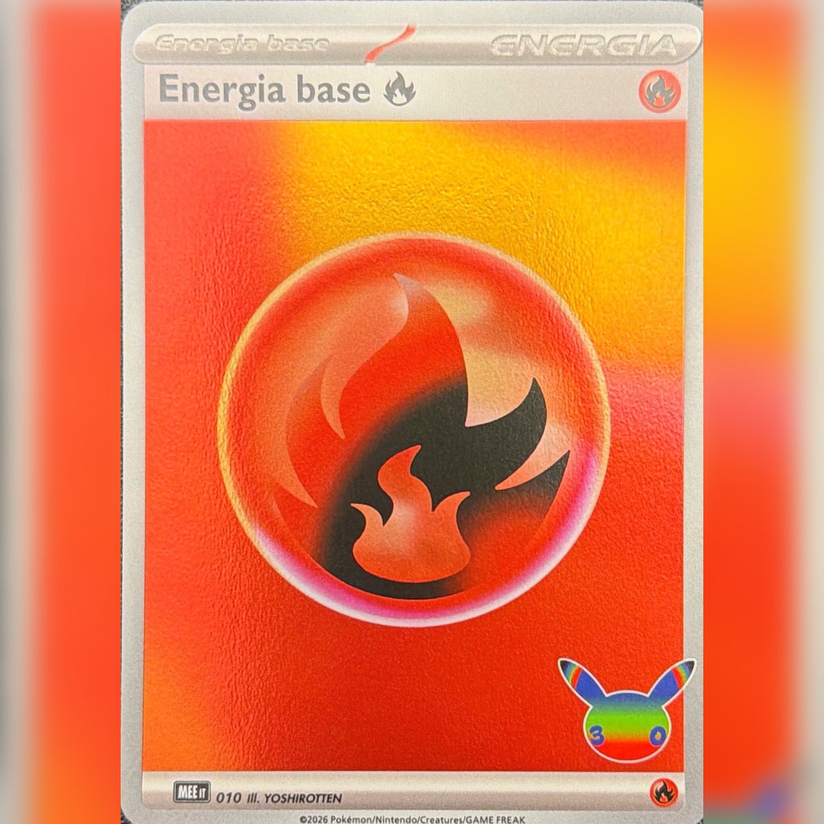 E/010 Energia Base Fuoco | 30esimo Anniversario