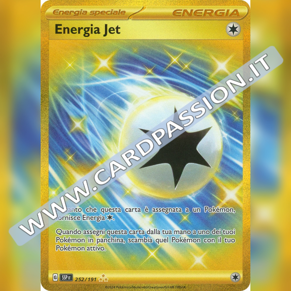 252/191 Energia Jet Gold | Scintille Folgoranti