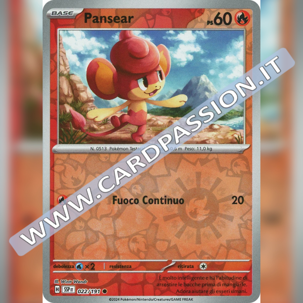 022/191 Pansear Reverse | Scintille Folgoranti