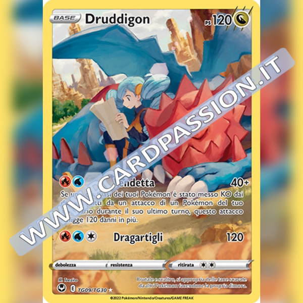 TG09/TG30 Druddigon | Tempesta Argentata