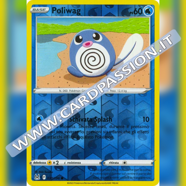030/196 Poliwag Reverse | Origine Perduta - Card Passion