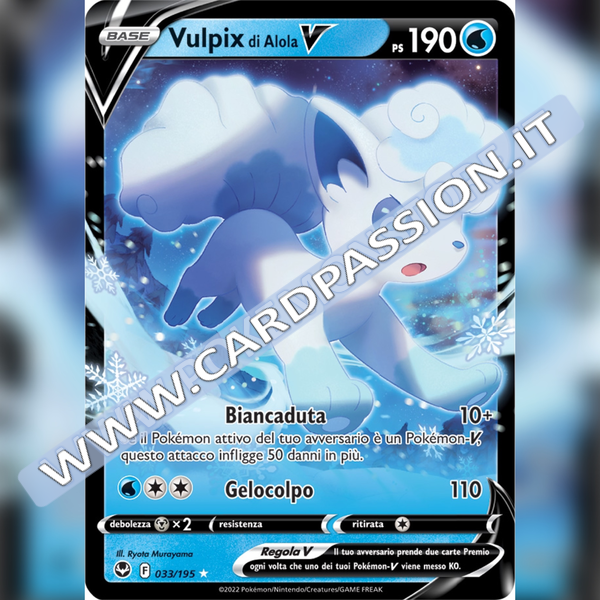 033/195 Vulpix di Alola V | Tempesta Argentata