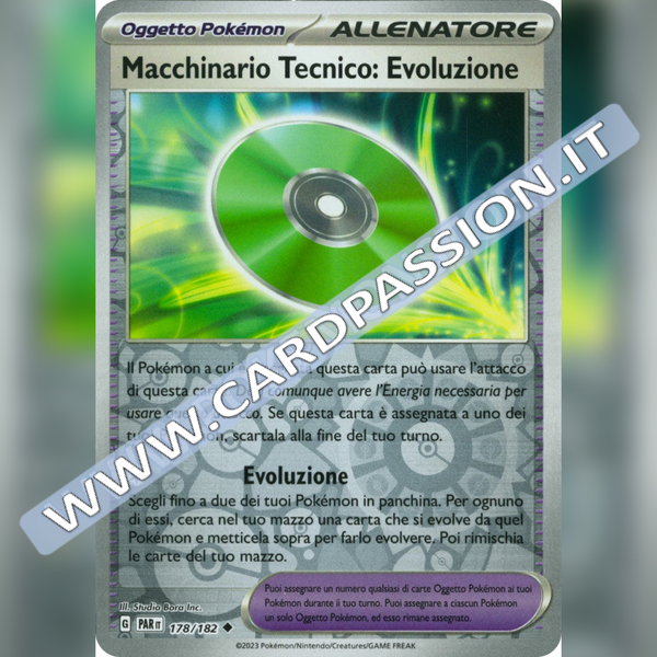 178/182 Macchinario Tecnico Evoluzione Reverse | Paradosso Temporale