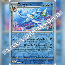 022/131 Vaporeon Reverse | Evoluzioni Prismatiche