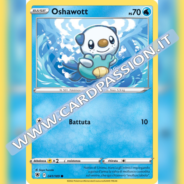 041/189 Oshawott Comune | Lucentezza Siderale - Card Passion