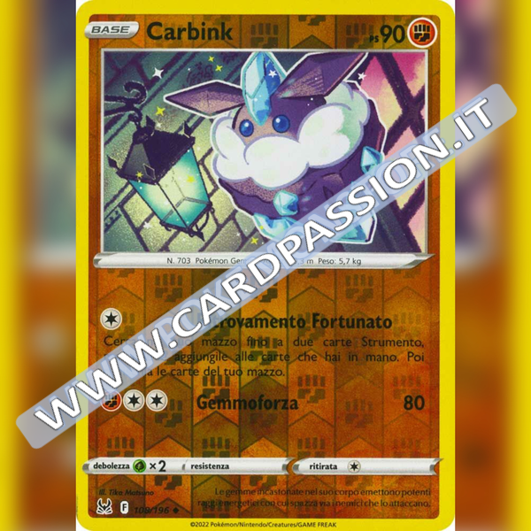 108/196 Carbink Reverse | Origine Perduta - Card Passion