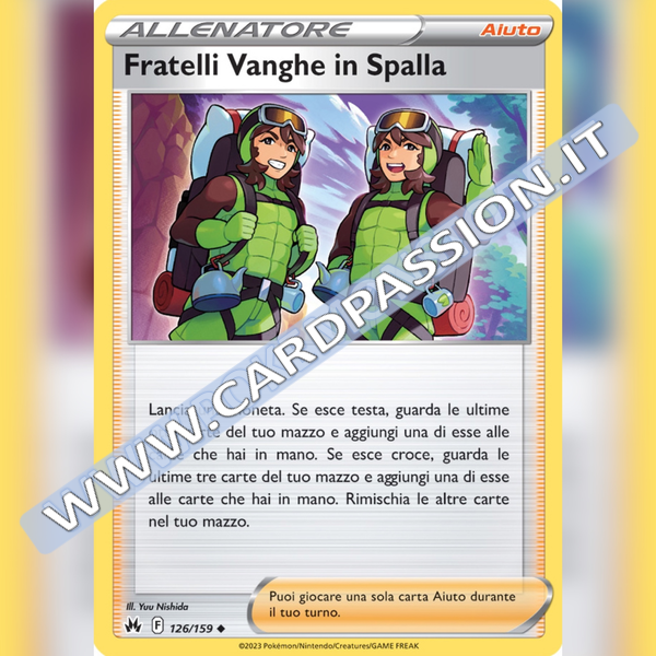 126/159 Fratelli Vanghe in Spalla | Zenit Regale