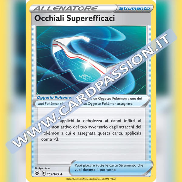 152/189 Occhiali Superefficaci Non Comune | Lucentezza Siderale - Card Passion