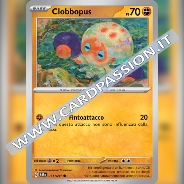 051/091 Clobbopus | Destino di Paldea