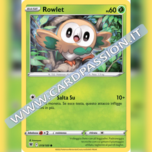 019/189 Rowlet Comune | Lucentezza Siderale - Card Passion