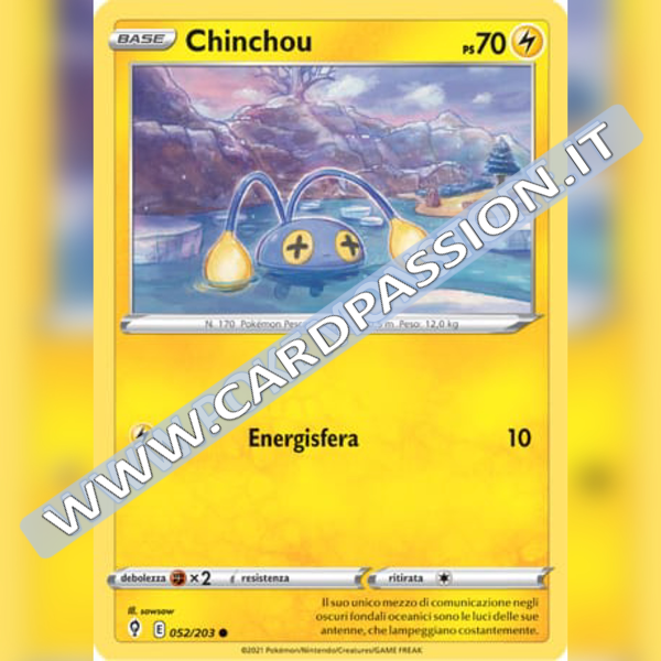 052/203 Chinchou | Evoluzioni Eteree - Card Passion