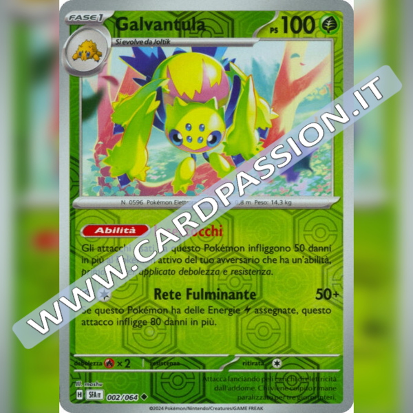 002/064 Galvantula Reverse | Segreto Fiabesco
