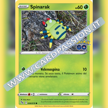 006/078 Spinarak Comune | Pokemon GO - Card Passion