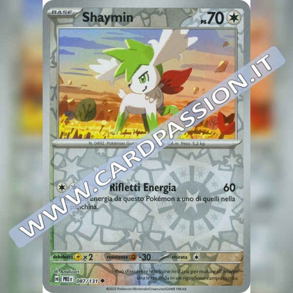 087/131 Shaymin Reverse | Evoluzioni Prismatiche