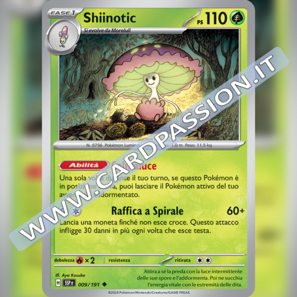 009/191 Shiinotic | Scintille Folgoranti