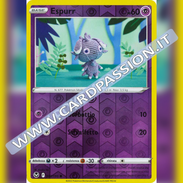 081/195 Espurr Reverse | Tempesta Argentata