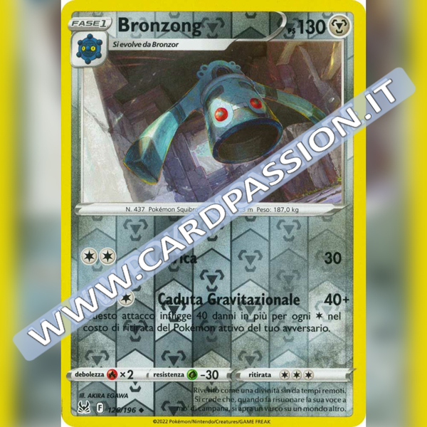 126/196 Bronzong Reverse | Origine Perduta - Card Passion