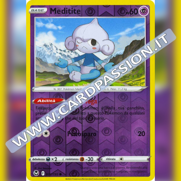 072/195 Meditite Reverse | Tempesta Argentata