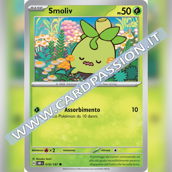 019/197 Smoliv | Ossidiana Infuocata