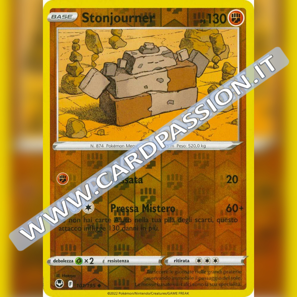 101/195 Stonjourner Reverse | Tempesta Argentata