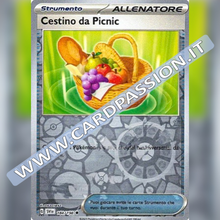 184/198 Cestino da Picnic Reverse | Scarlatto e Violetto