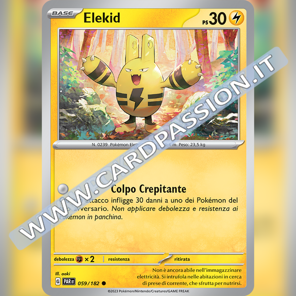059/182 Elekid | Paradosso Temporale
