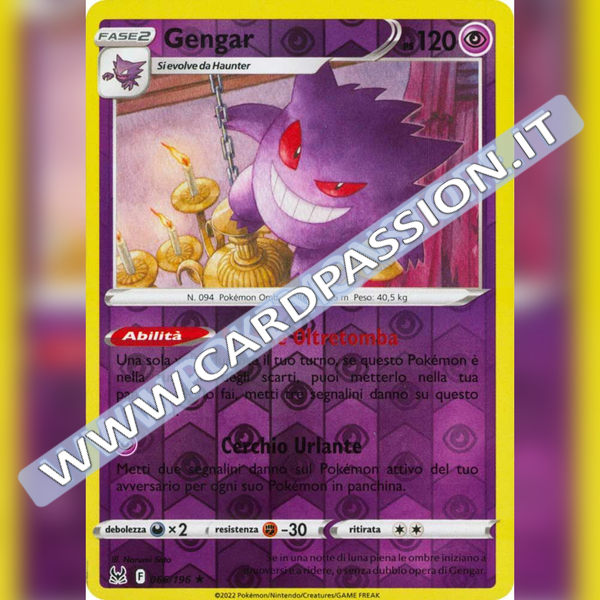 066/196 Gengar Reverse | Origine Perduta - Card Passion