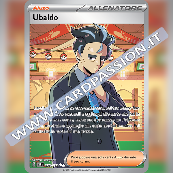 235/182 Ubaldo (Full Art) | Paradosso Temporale