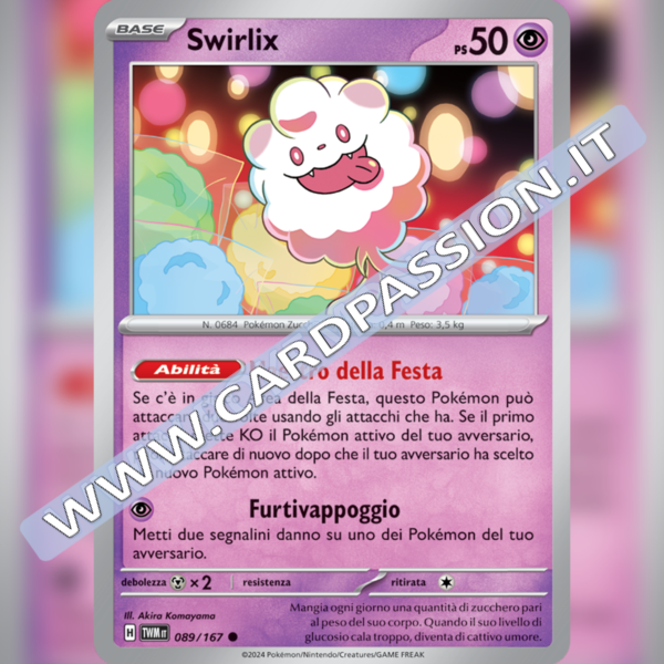 089/167 Swirlix | Crepuscolo Mascherato