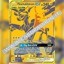 SM248 Pikachu & Zekrom GX Gold | Black Star Promo