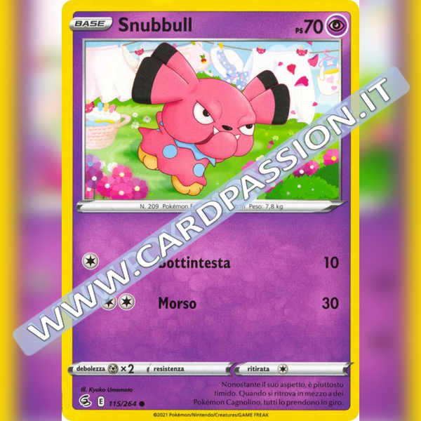 115/264 Snubbul | Colpo Fusione - Card Passion
