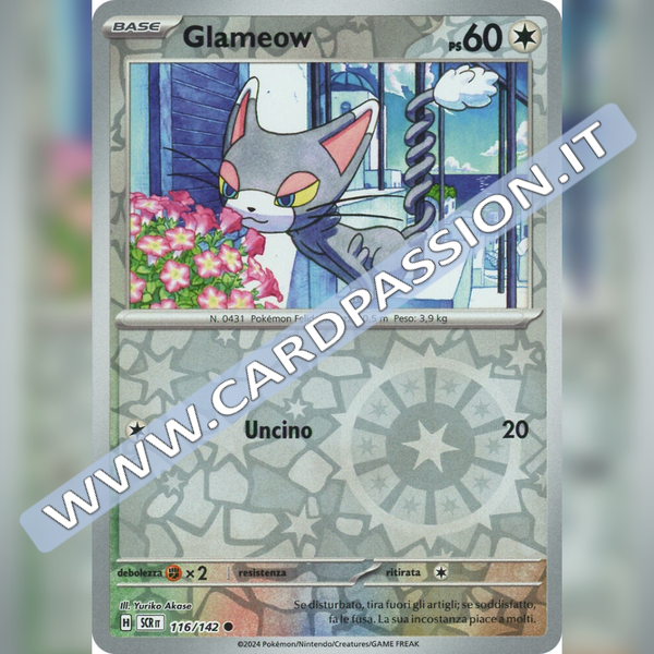 116/142 Glameow Reverse | Corona Astrale