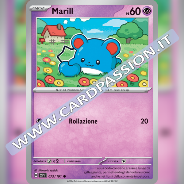 073/191 Marill | Scintille Folgoranti